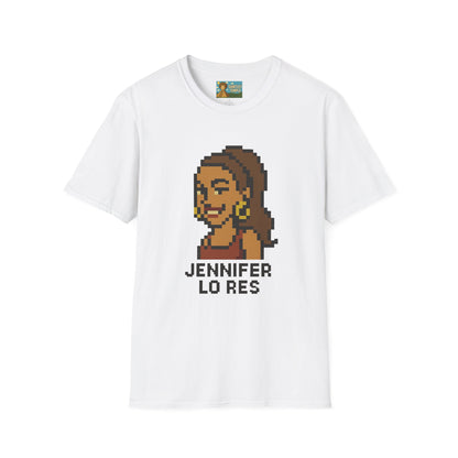 Jennifer Lo Res funny shirt parody apparel comedy tribute