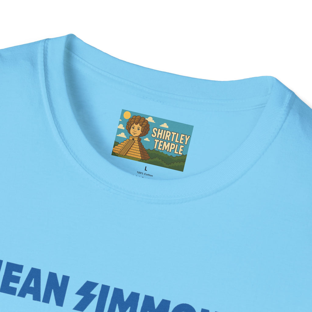 Jean Simmons Funny Shirt Mashup Tribute Parody Pun Rockstar Softstyle T-Shirt, Unisex Tee, Graphic Tee, Music Lover Gift, Jeans Lover Shirt,