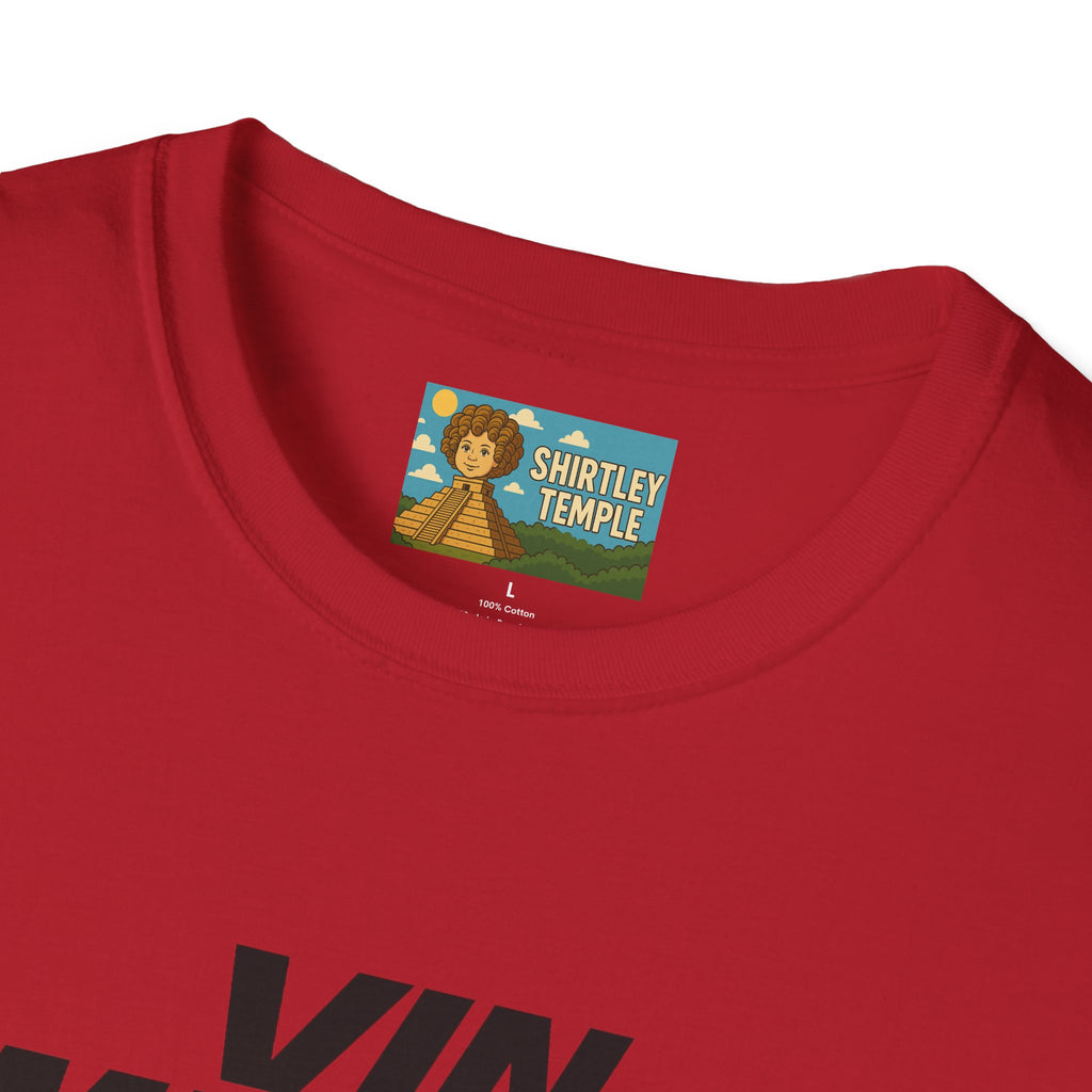 Vin Measle Parody Unisex Softstyle T-Shirt, Actor Measles Wordplay Tee, Humorous Graphic Tee Shirt, Comedy Movie Fan Gift, Lightweight
