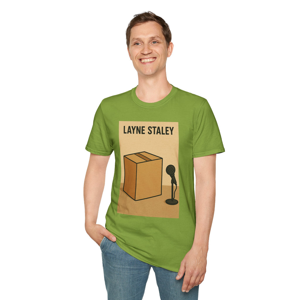 Layne Staley Man in the Box Unisex Softstyle T-Shirt - Alice in Chains Inspired Tee, Music Fan Gift, Grunge Rock Band Top, Funny