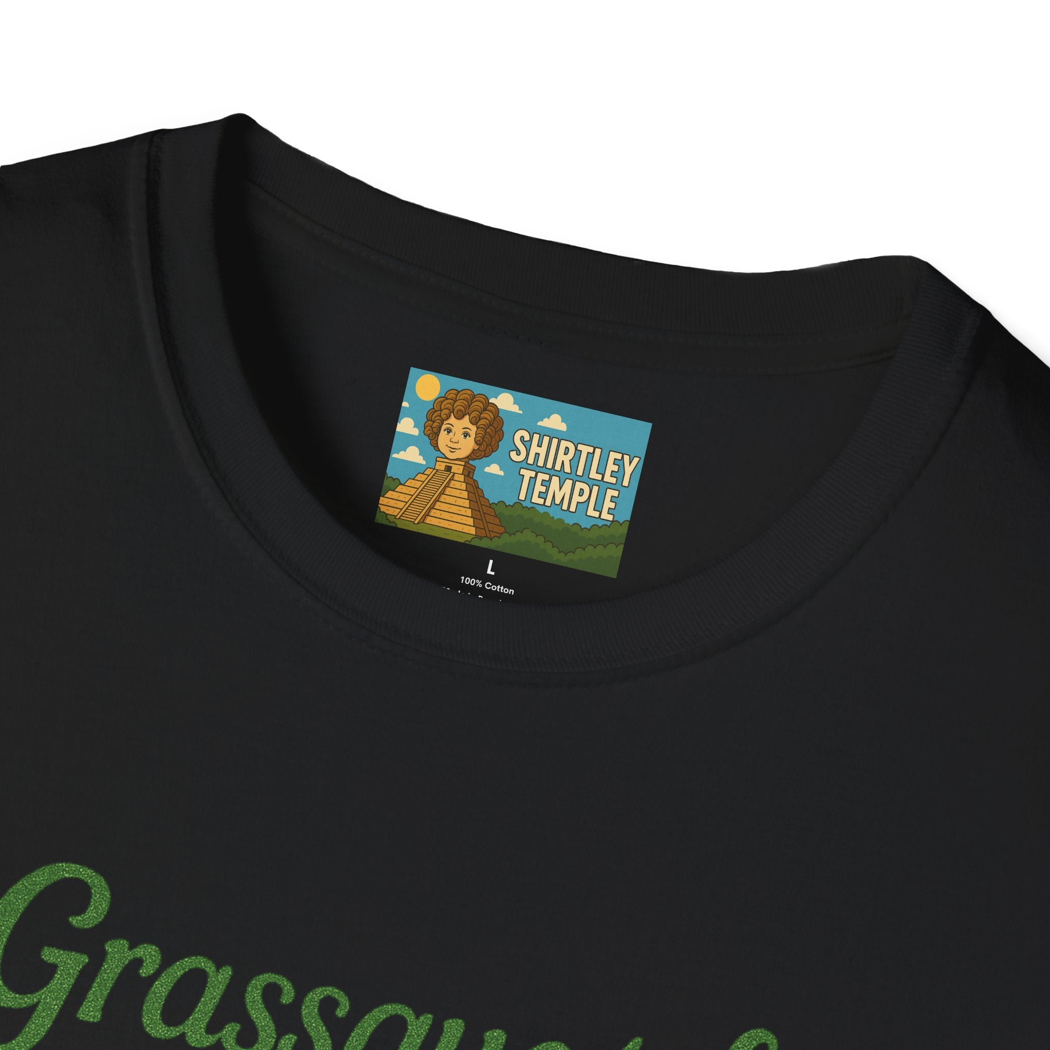 Grassquatch funny shirt mashup sasquatch and a stoner