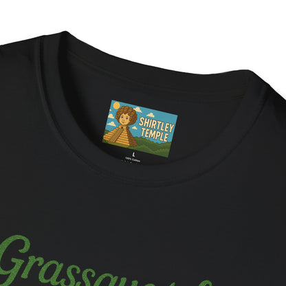 Grassquatch funny shirt mashup sasquatch and a stoner