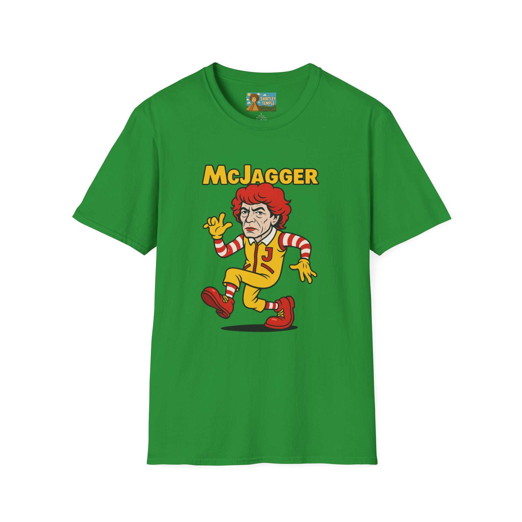 McJagger funny shirt parody tribute wordplay comedy pun