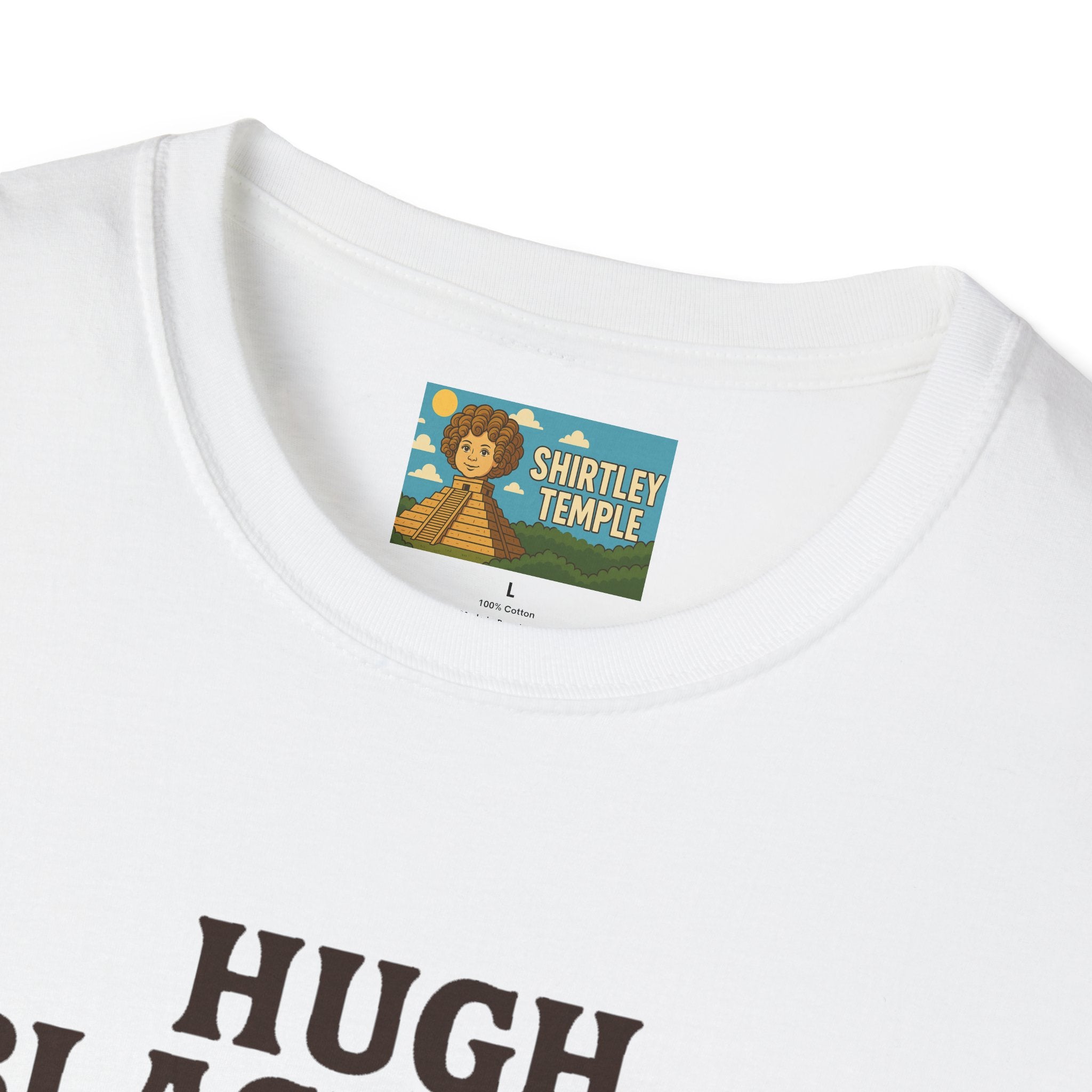 Hugh Blackman Parody T-Shirt, Funny Hugh Jackman Darker Person Tee, Comedy Tribute Apparel, Softstyle Unisex Shirt, Gift for Fans