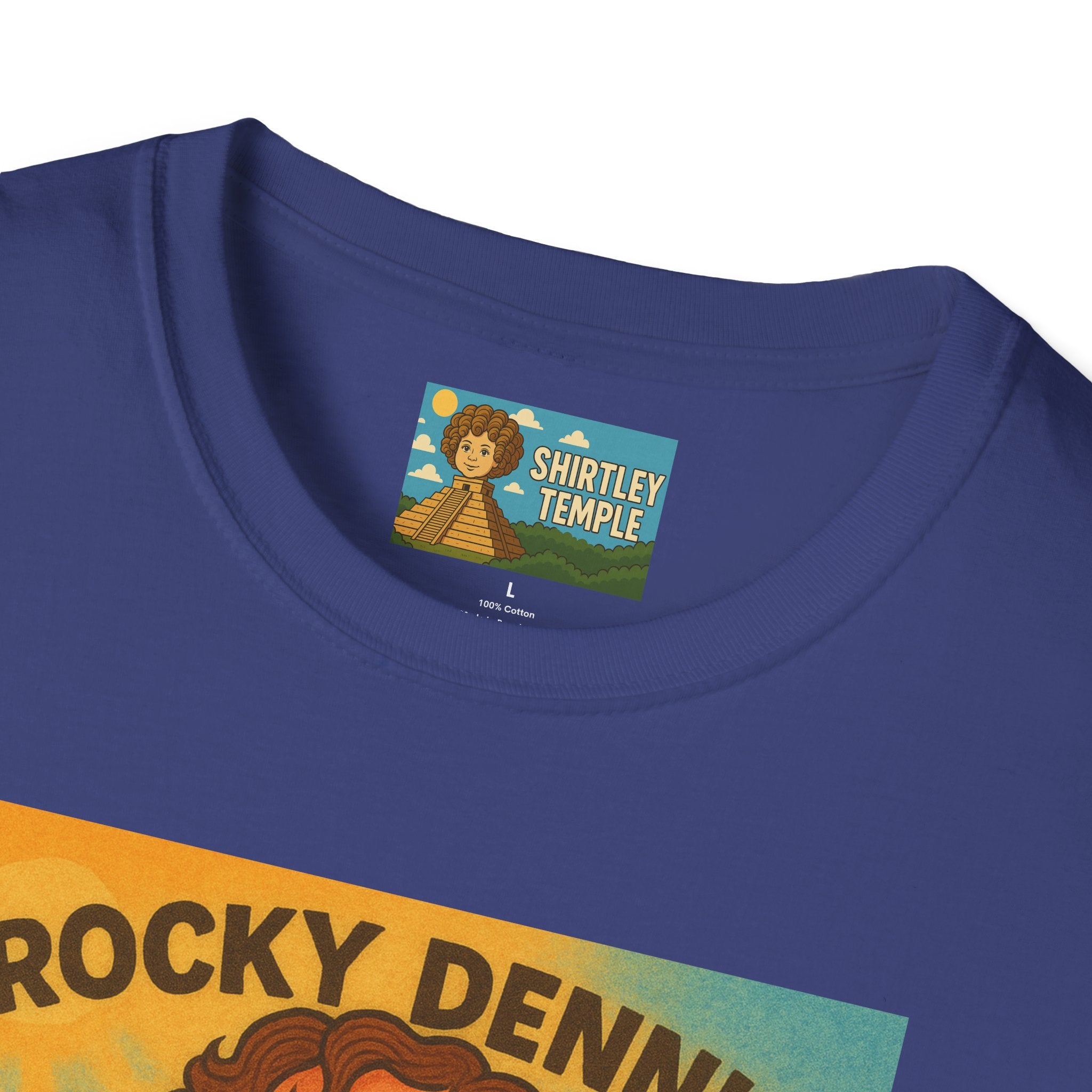 Rocky Dennis The Mask Rocky Mashup T-Shirt, Funny Movie Crossover Tee, Rocky Balboa Gift Shirt, Unisex Softstyle Top