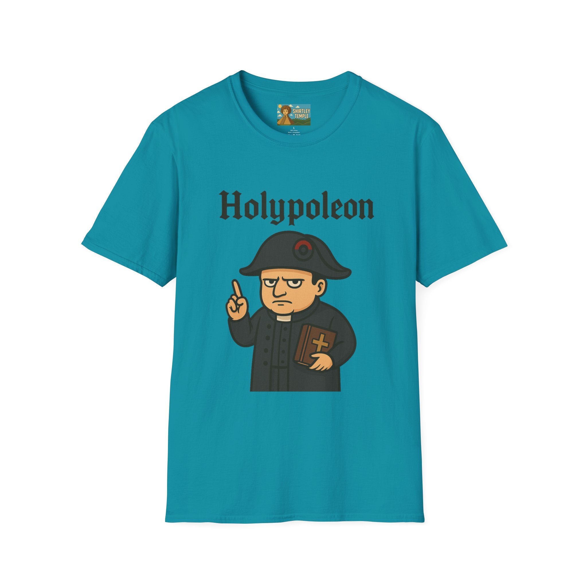 Holypoleon funny shirt mashup wordplay napoleon and a priest