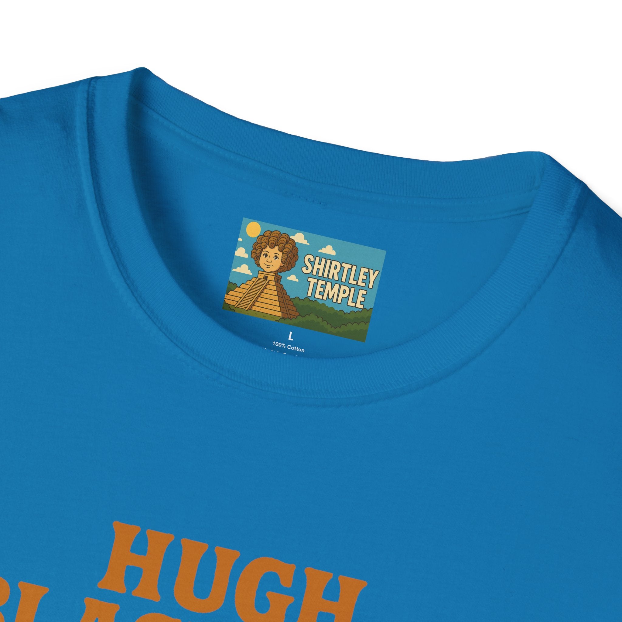 Hugh Blackman Parody T-Shirt, Funny Hugh Jackman Darker Person Tee, Comedy Tribute Apparel, Softstyle Unisex Shirt, Gift for Fans