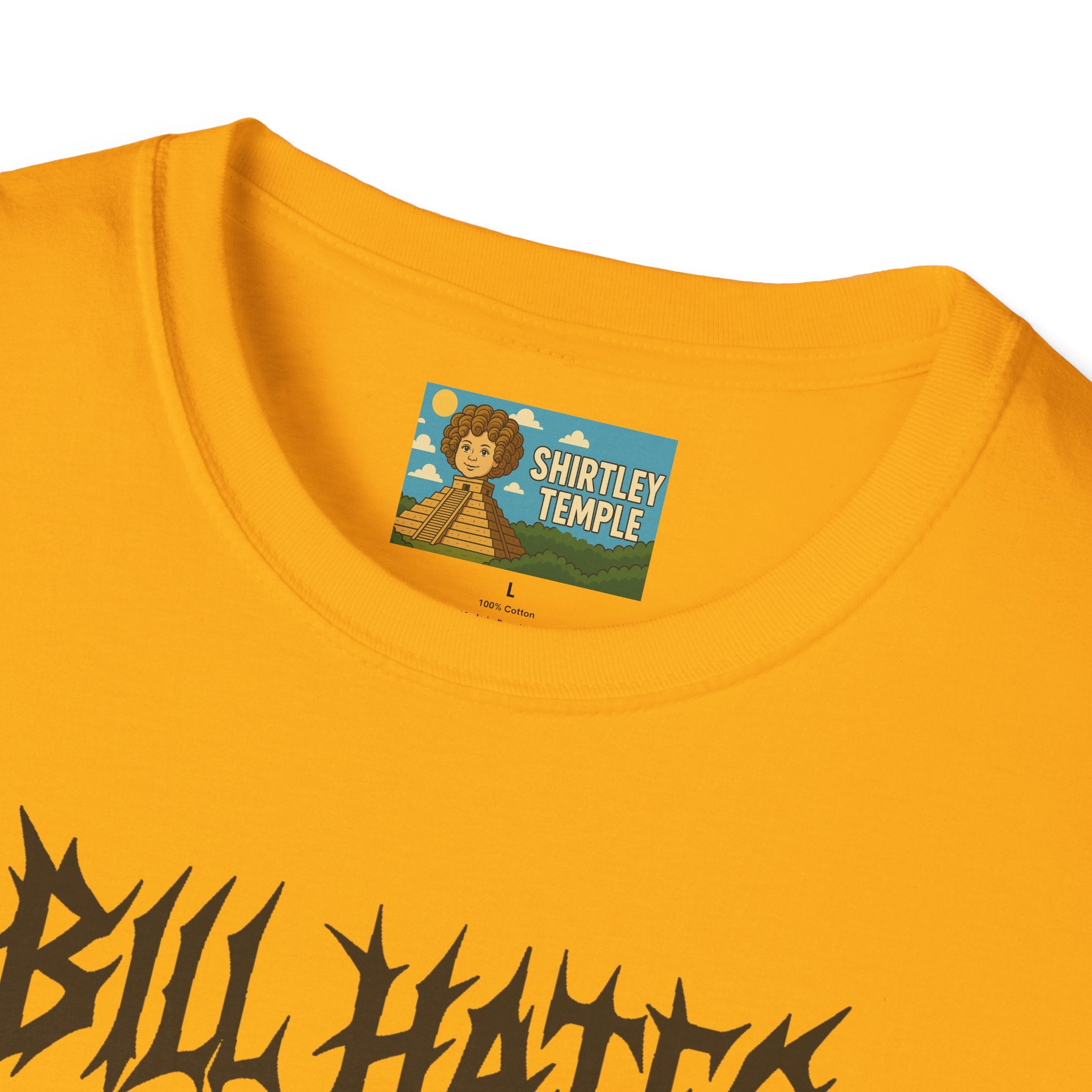 Bill Hates funny shirt parody apparel comedy tribute bill gates as a hateful person
