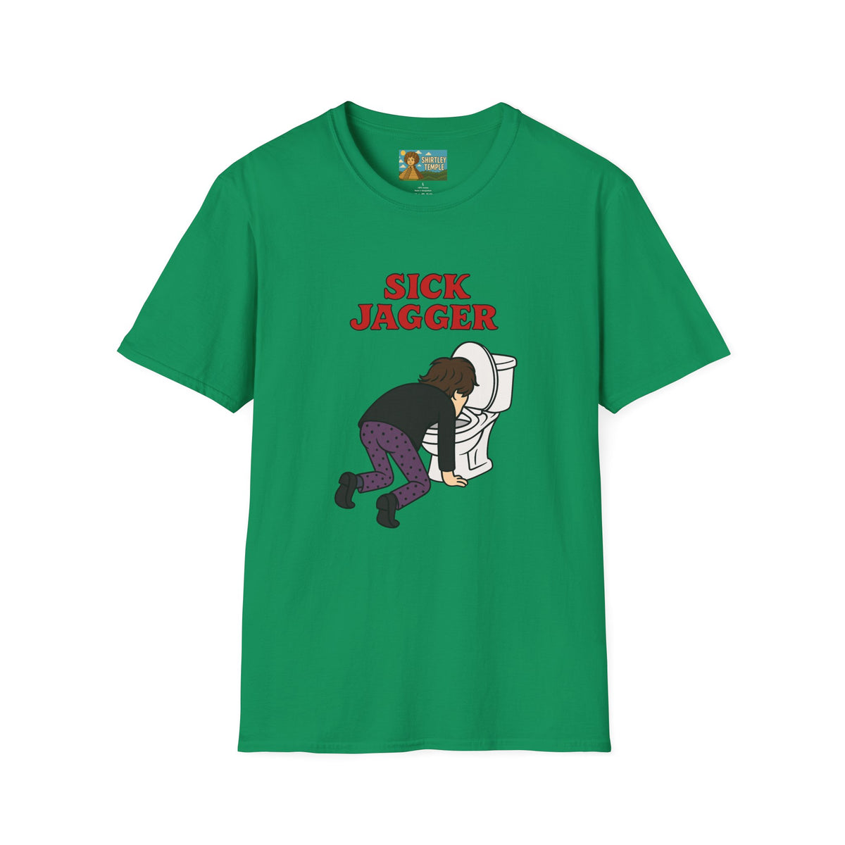 Sick Jagger funny shirt parody comedy tribute sick singer mick wordplay
