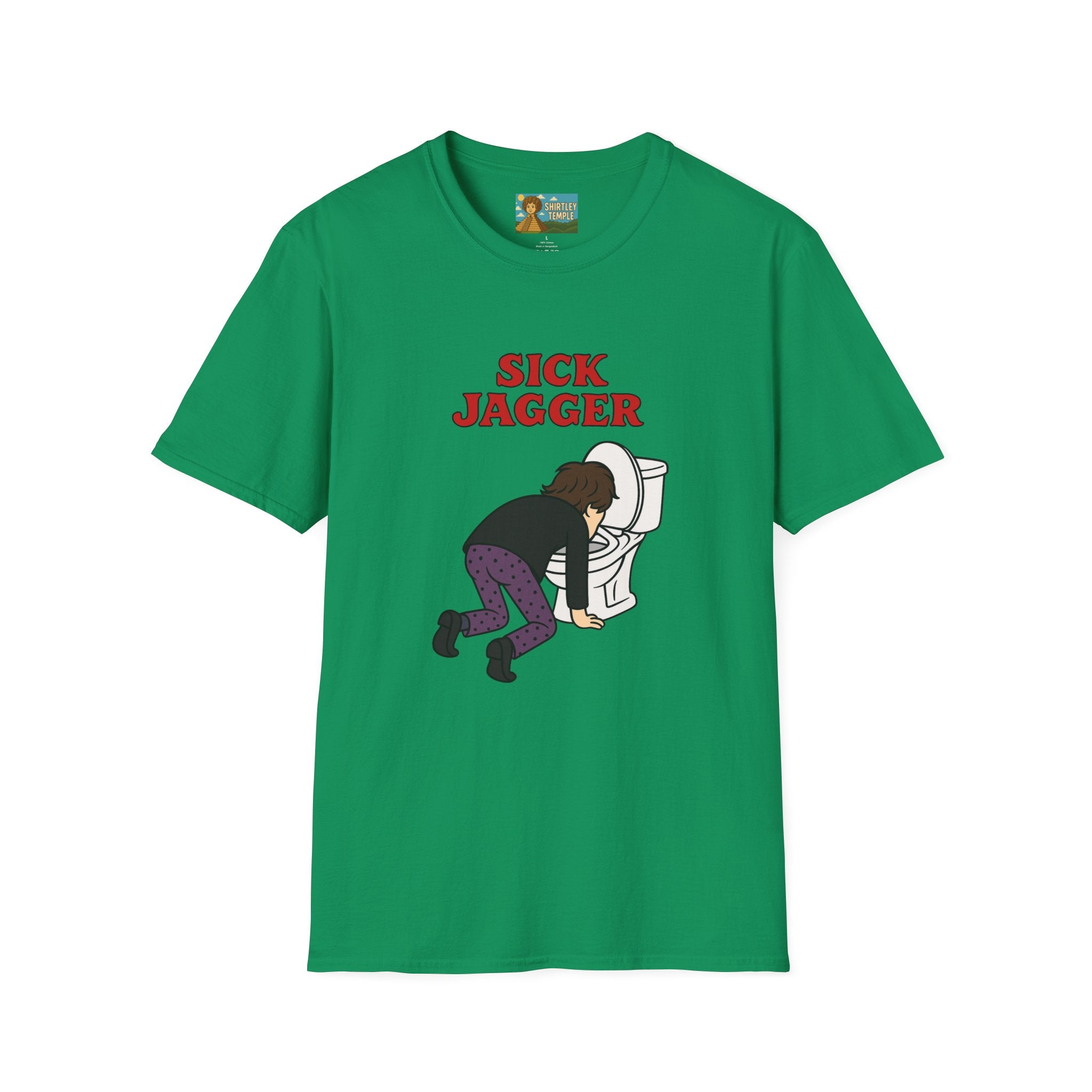 Sick Jagger funny shirt parody comedy tribute sick singer mick wordplay