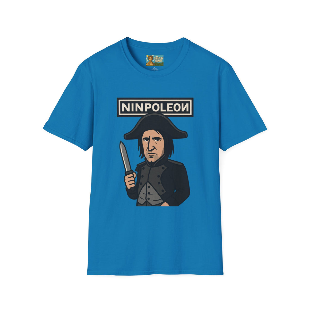 Ninpoleon ver. 2 Funny Shirt, Napoleon Trent Reznor Mashup Parody, Unisex Softstyle Tee, Nine Inch Nails, Wordplay