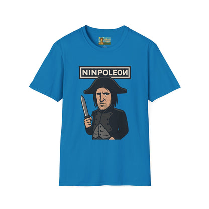 Ninpoleon ver. 2 Funny Shirt, Napoleon Trent Reznor Mashup Parody, Unisex Softstyle Tee, Nine Inch Nails, Wordplay