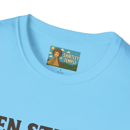 Zen Stiller Softstyle T-Shirt, Ben Tribute Actor Wordplay Tee, Laugh Gift Idea