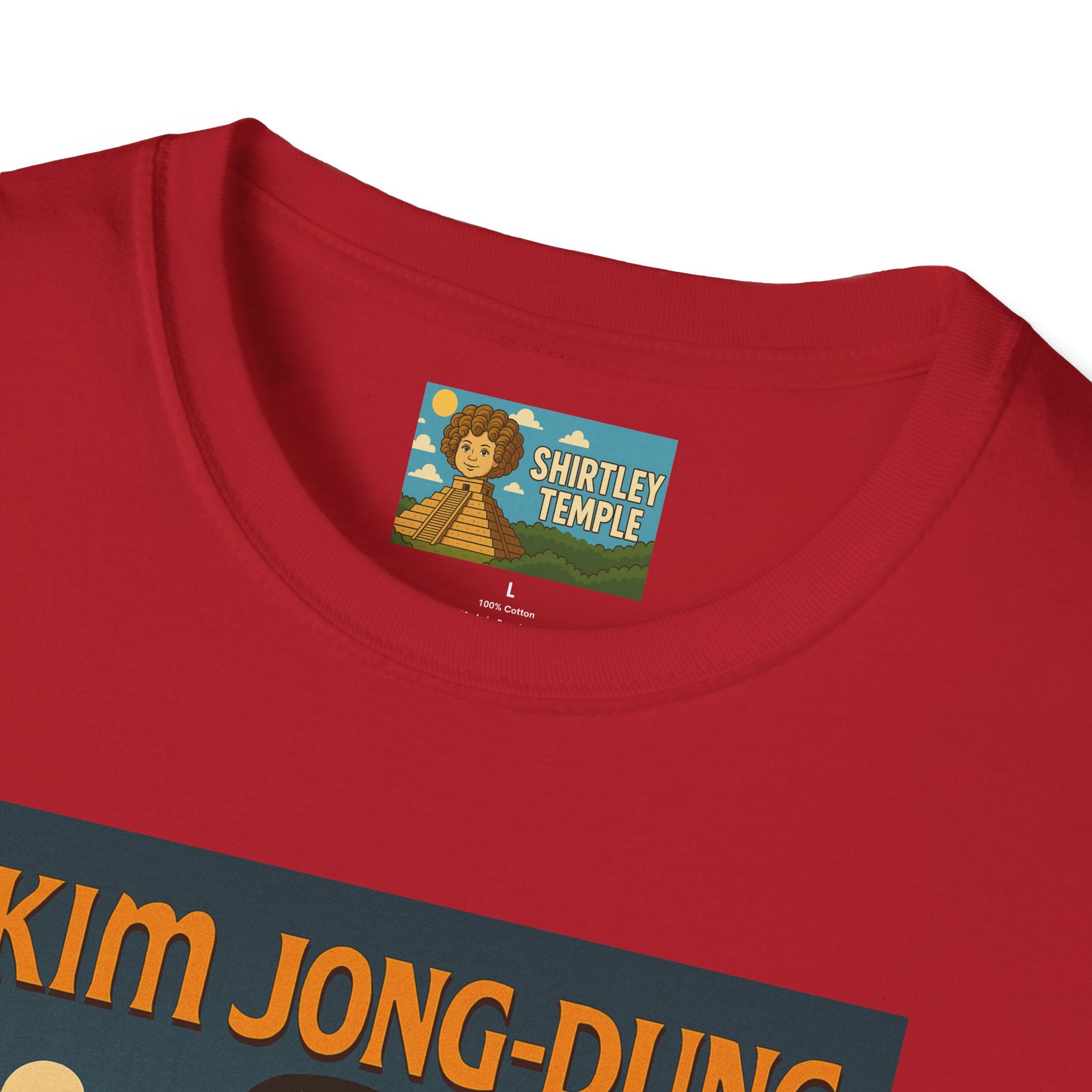 Kim Jong-Dune Funny T-Shirt, Mashup Wordplay Shirt, Sandworm Movie Tee, Unisex Softstyle Top, Kim Jong Un Fan, Dune Lover Gift