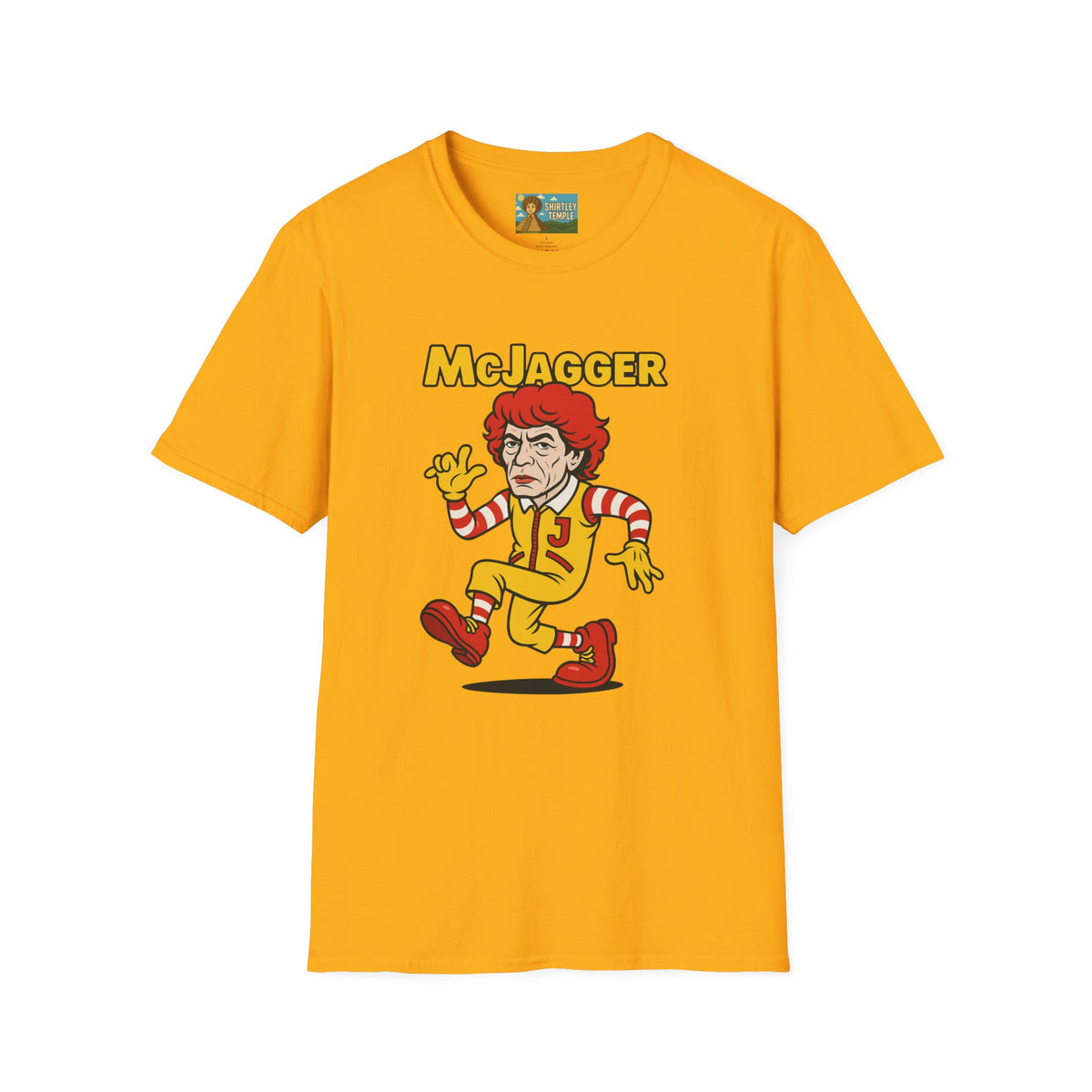 McJagger funny shirt parody tribute wordplay comedy pun