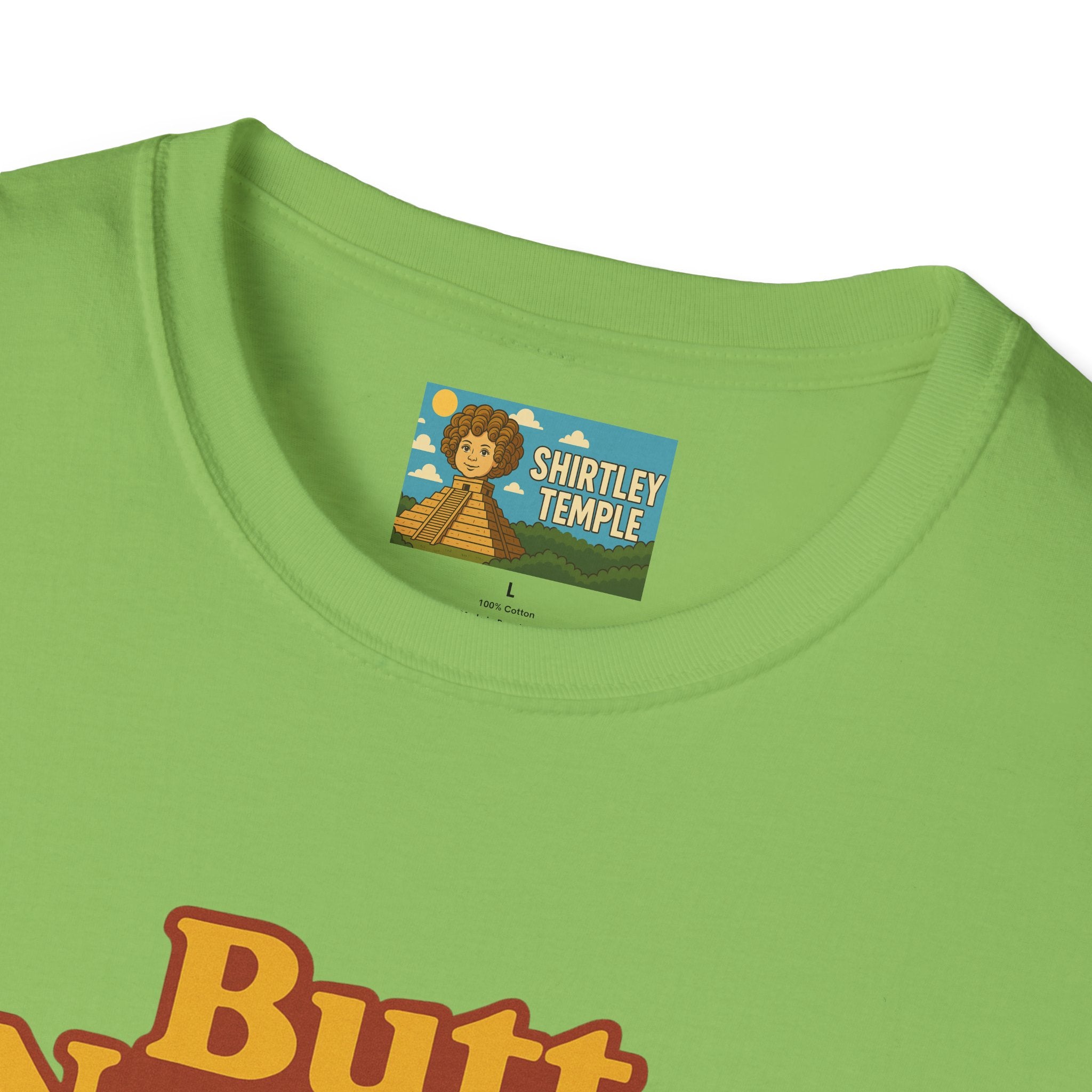 Butt Nuggets Funny Unisex Softstyle T-Shirt, Chicken Poop Pun Tee, Hilarious Wordplay Apparel, Comfy Graphic Shirt, Unisex Shirt for Joke