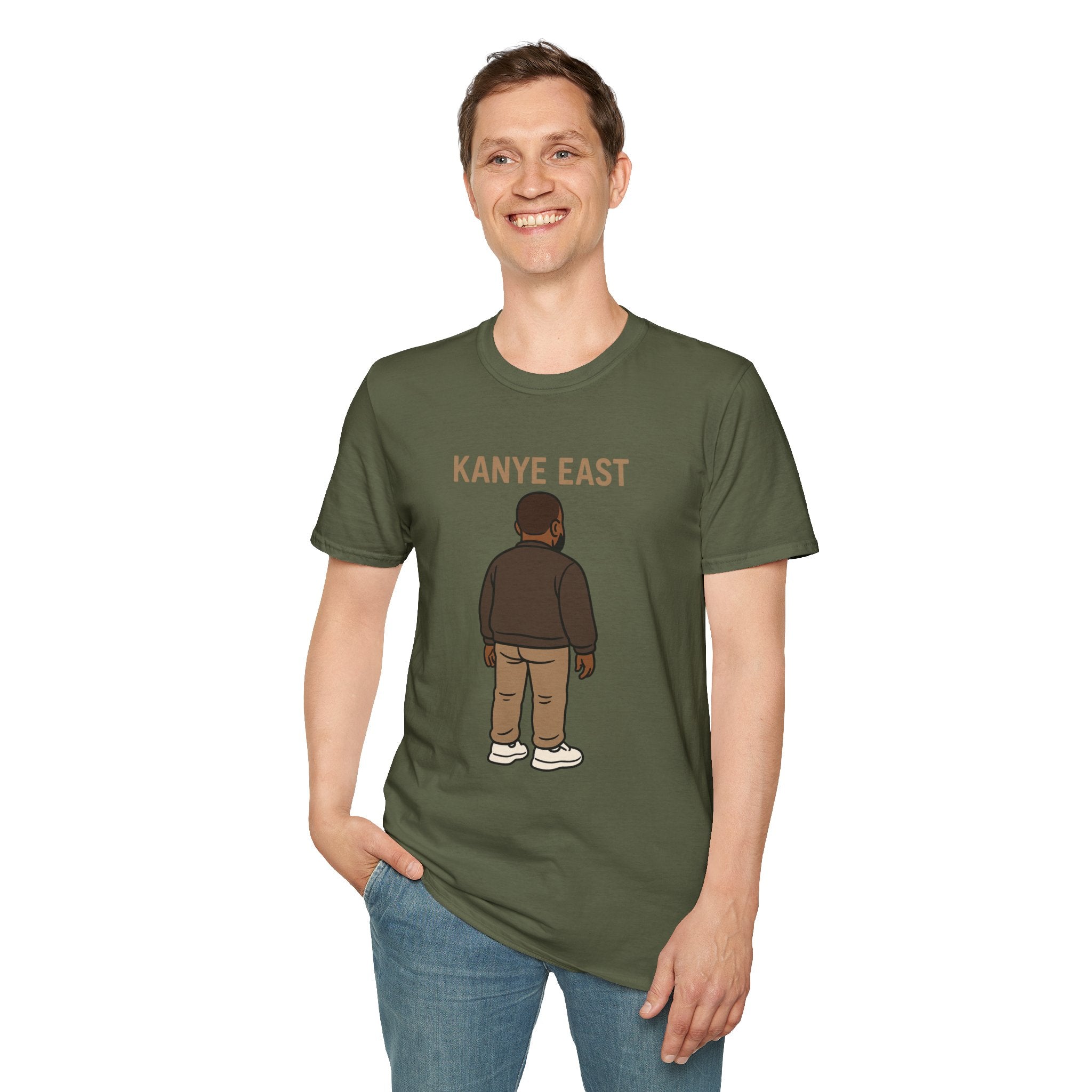 Kanye East Funny Shirt, Parody Apparel, Hip Hop Tee, Comedy Top, Wordplay Clothing