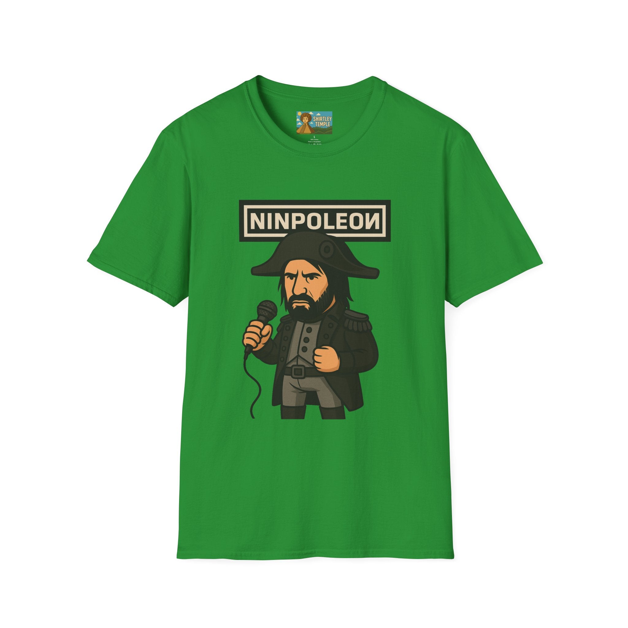Ninpoleon Funny T-Shirt, Unisex Tee, Napoleon & Trent Reznor Parody Shirt, Nine Inch Nails Mashup Top