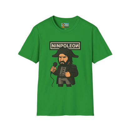 Ninpoleon Funny T-Shirt, Unisex Tee, Napoleon & Trent Reznor Parody Shirt, Nine Inch Nails Mashup Top