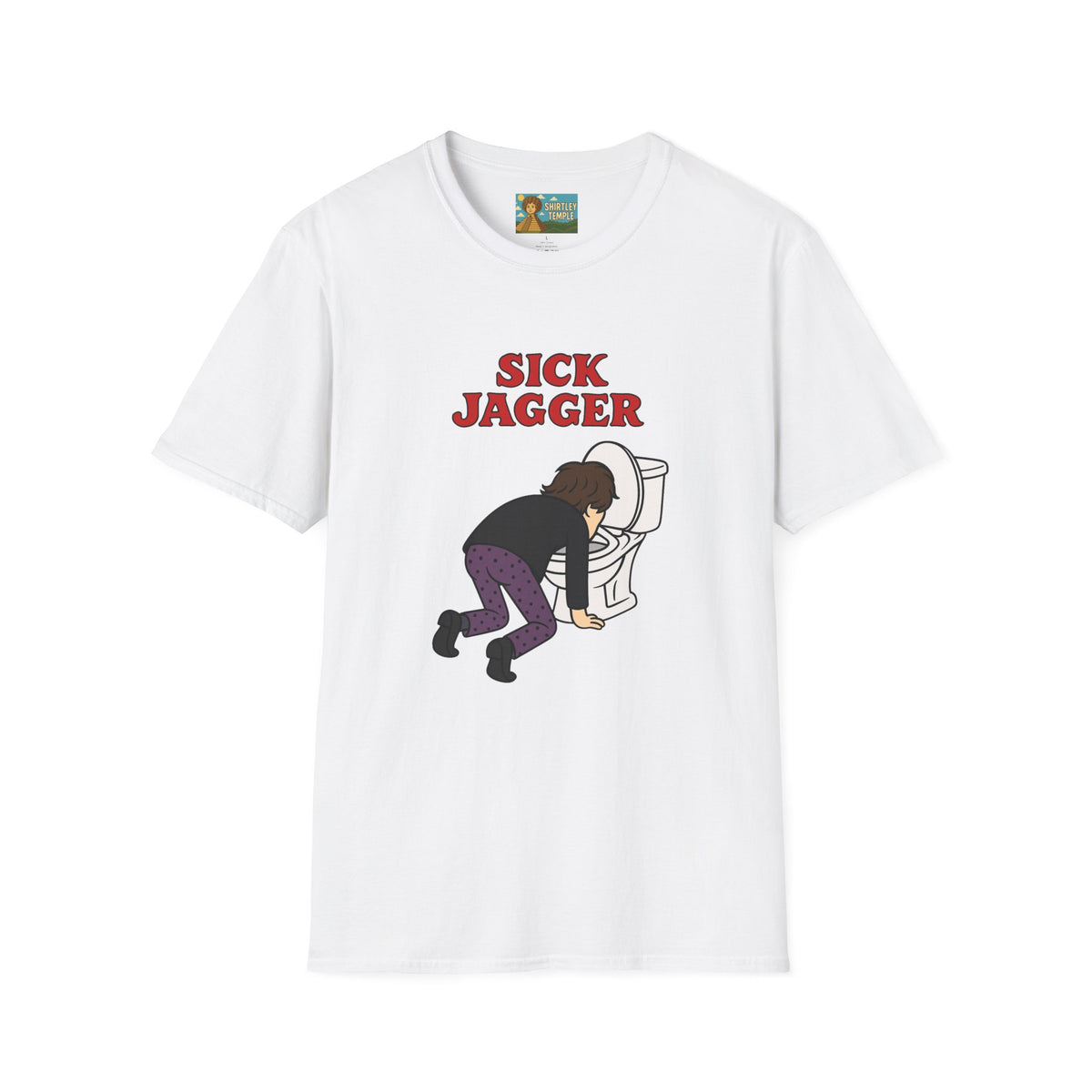 Sick Jagger funny shirt parody comedy tribute sick singer mick wordplay