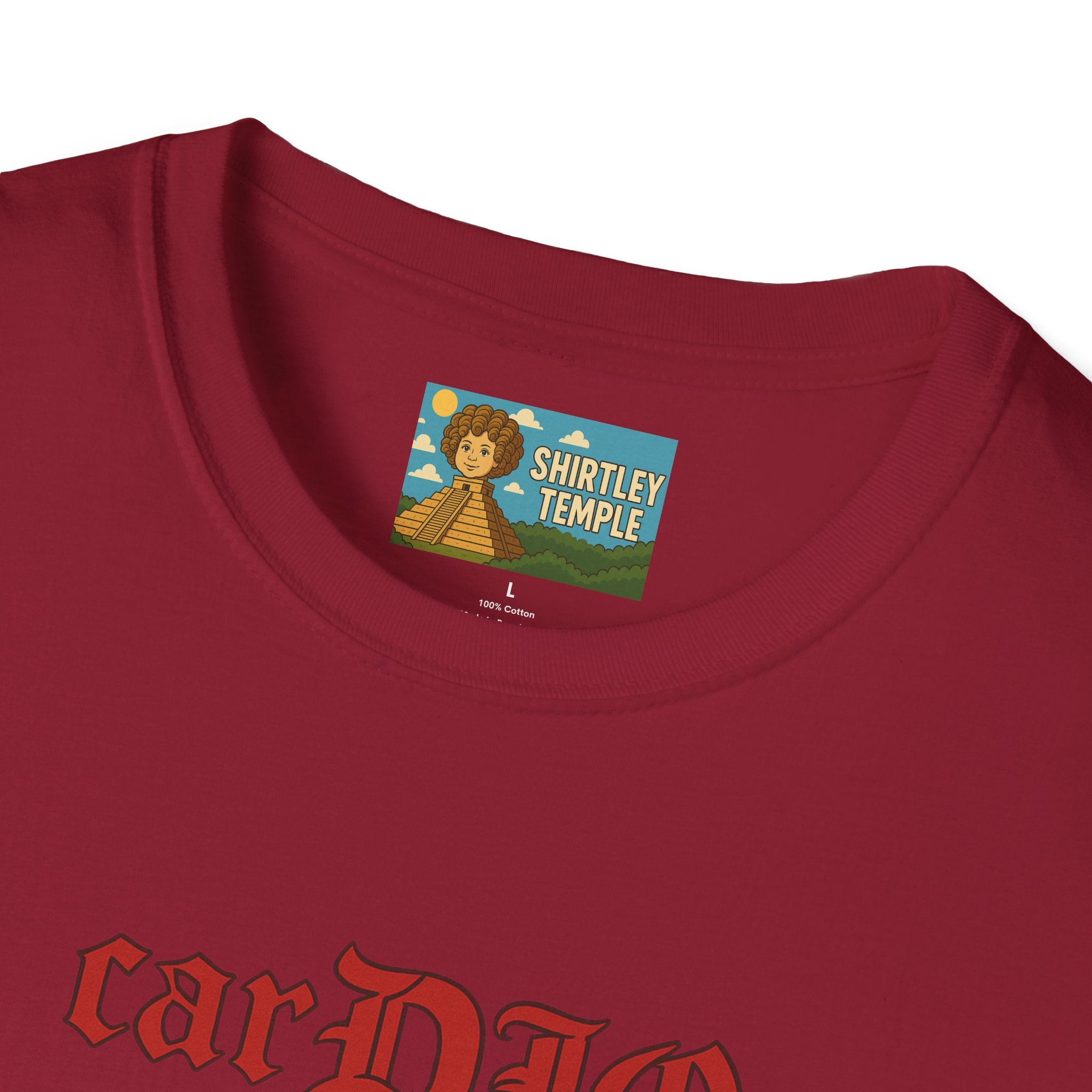 CarDIO funny Parody Unisex T-Shirt, Workout Apparel, Comedy Tribute Tee, Dio Treadmill Shirt, Gym Humor Top
