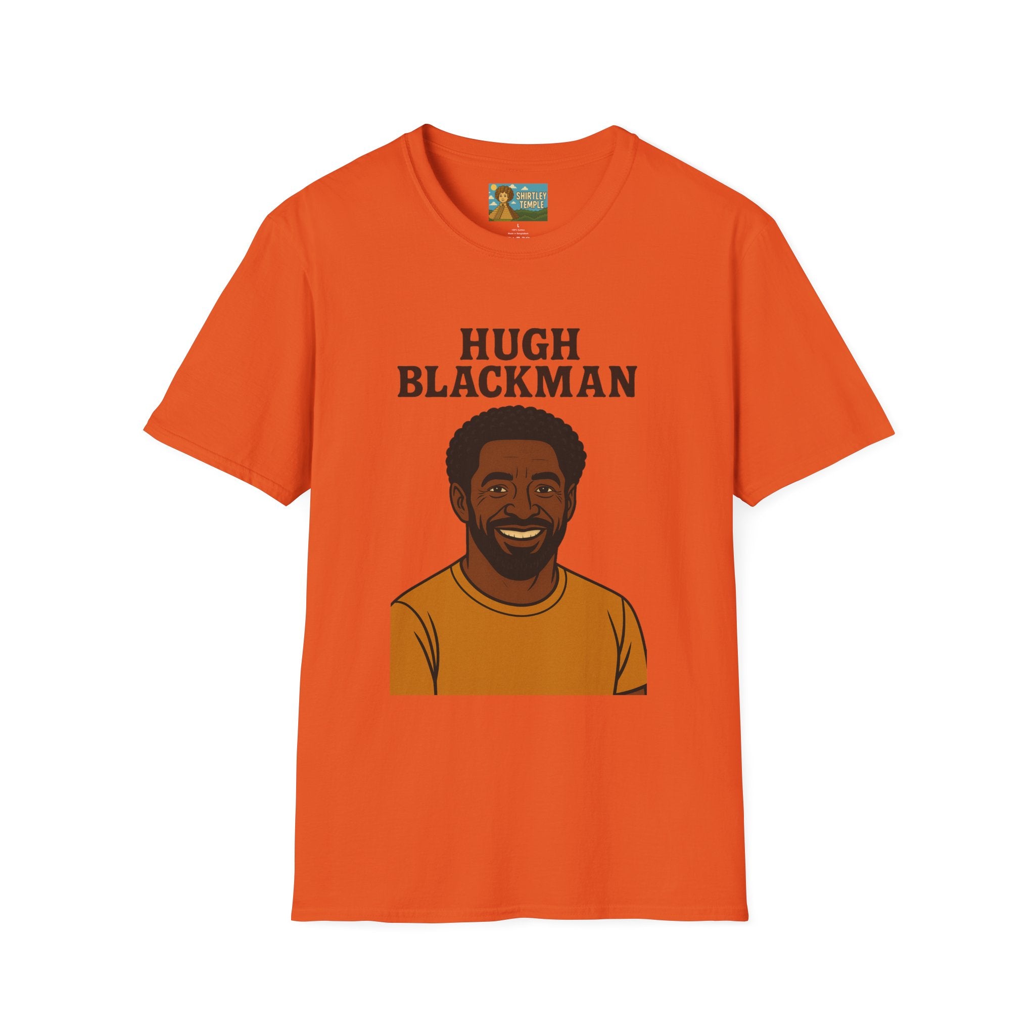 Hugh Blackman Parody T-Shirt, Funny Hugh Jackman Darker Person Tee, Comedy Tribute Apparel, Softstyle Unisex Shirt, Gift for Fans