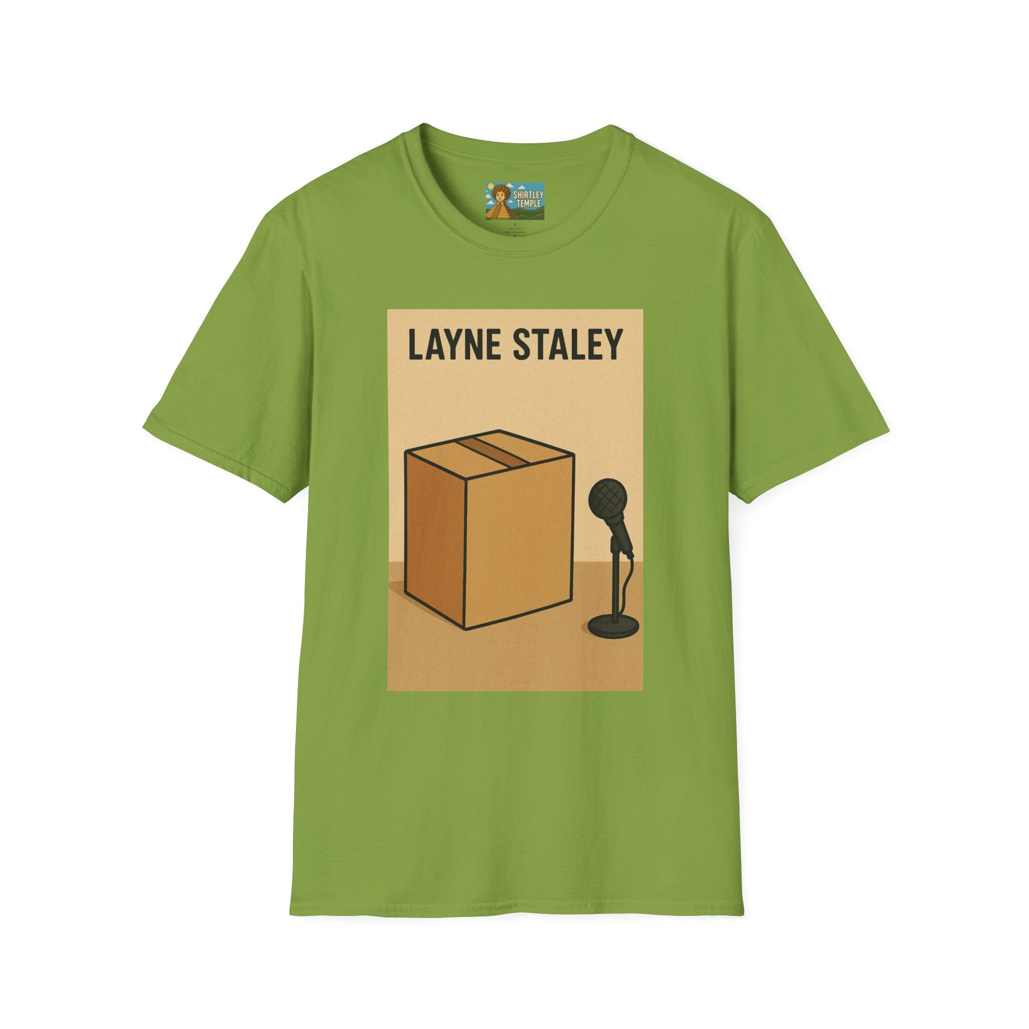 Layne Staley Man in the Box Unisex Softstyle T-Shirt - Alice in Chains Inspired Tee, Music Fan Gift, Grunge Rock Band Top, Funny