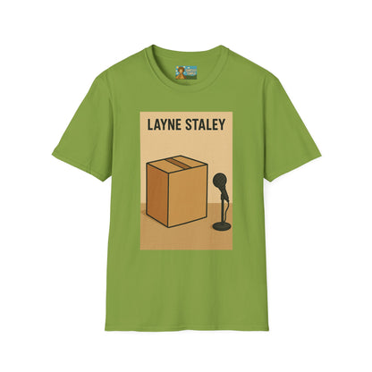 Layne Staley Man in the Box Unisex Softstyle T-Shirt - Alice in Chains Inspired Tee, Music Fan Gift, Grunge Rock Band Top, Funny