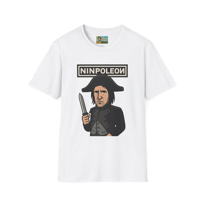 Ninpoleon ver. 2 Funny Shirt, Napoleon Trent Reznor Mashup Parody, Unisex Softstyle Tee, Nine Inch Nails, Wordplay