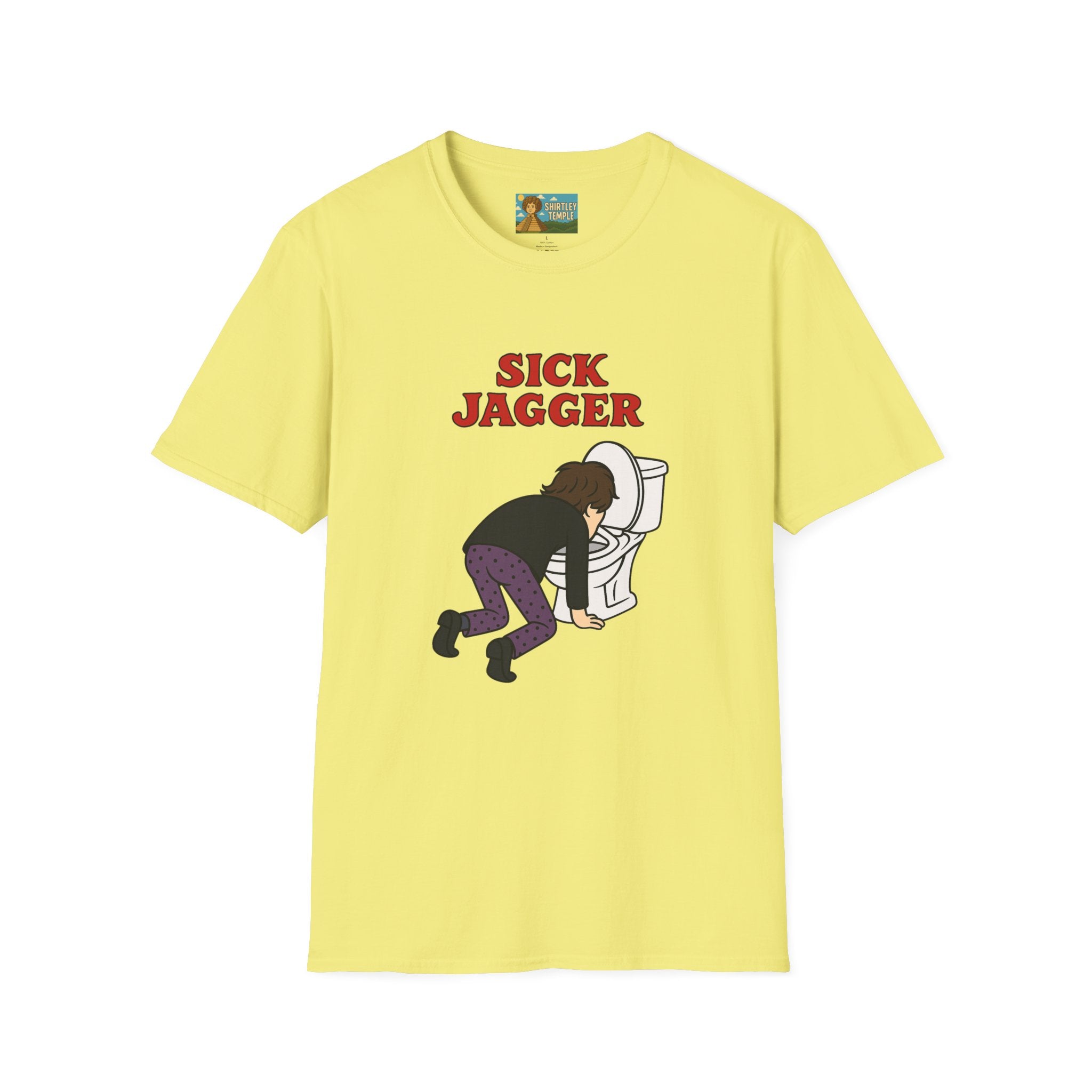 Sick Jagger funny shirt parody comedy tribute sick singer mick wordplay