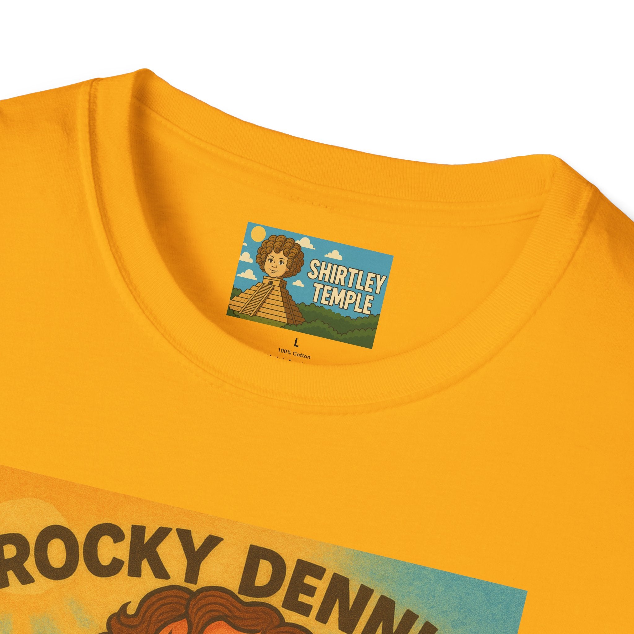 Rocky Dennis The Mask Rocky Mashup T-Shirt, Funny Movie Crossover Tee, Rocky Balboa Gift Shirt, Unisex Softstyle Top