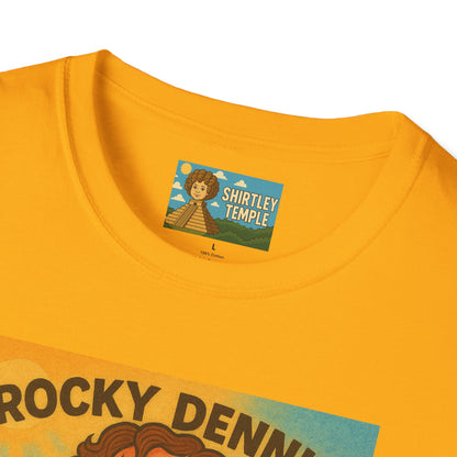 Rocky Dennis The Mask Rocky Mashup T-Shirt, Funny Movie Crossover Tee, Rocky Balboa Gift Shirt, Unisex Softstyle Top