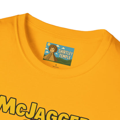 McJagger funny shirt parody tribute wordplay comedy pun