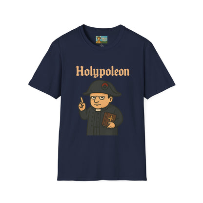 Holypoleon funny shirt mashup wordplay napoleon and a priest