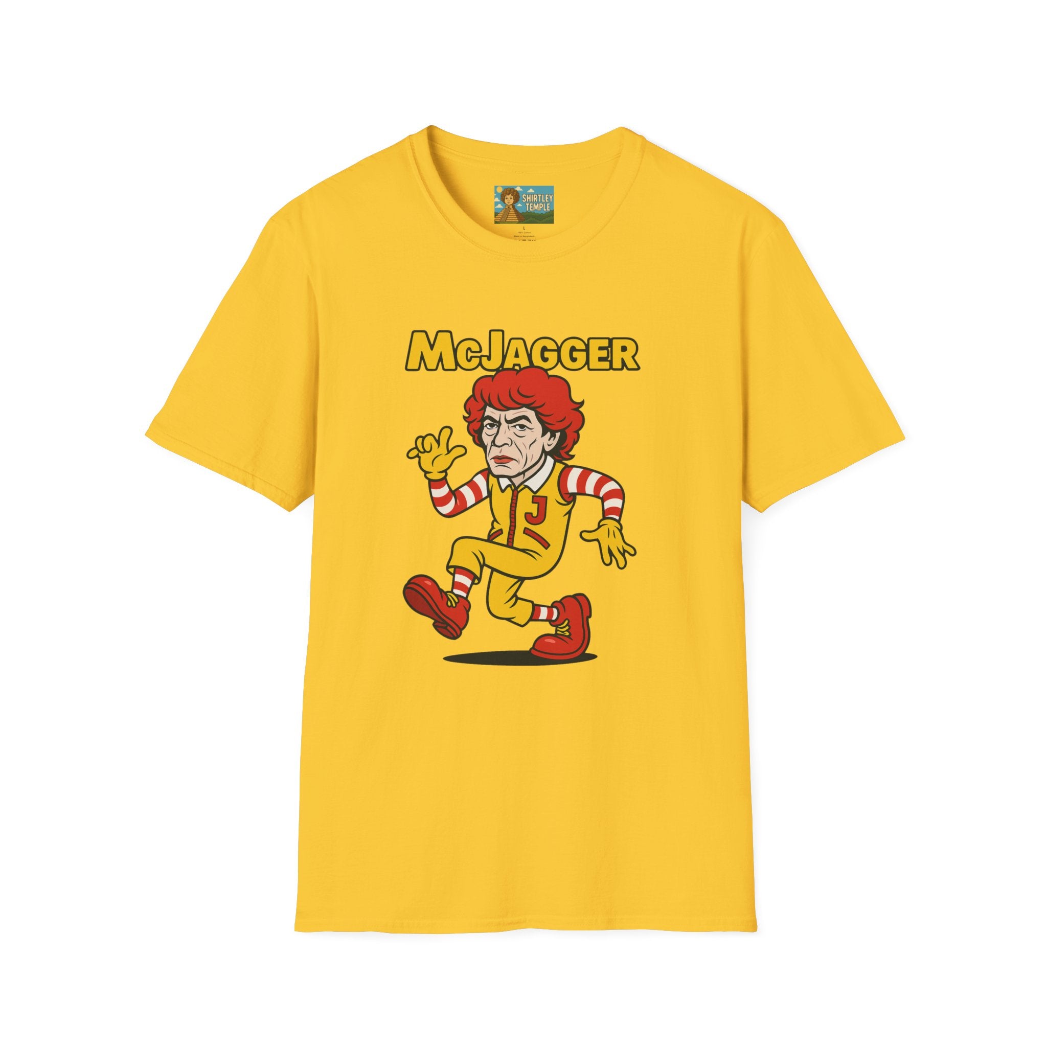 McJagger funny shirt parody tribute wordplay comedy pun