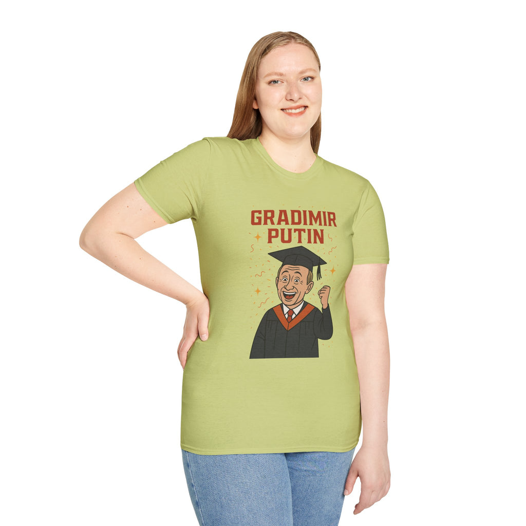 Gradimir Putin funny shirt wordplay vladimir putin graduating