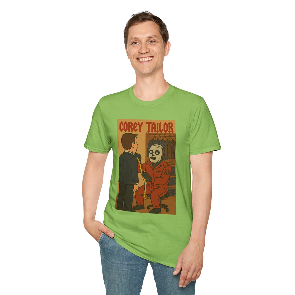 Corey Tailor Funny Shirt, Parody Apparel, Softstyle T-Shirt, Mashup Comedy, Unisex Tee