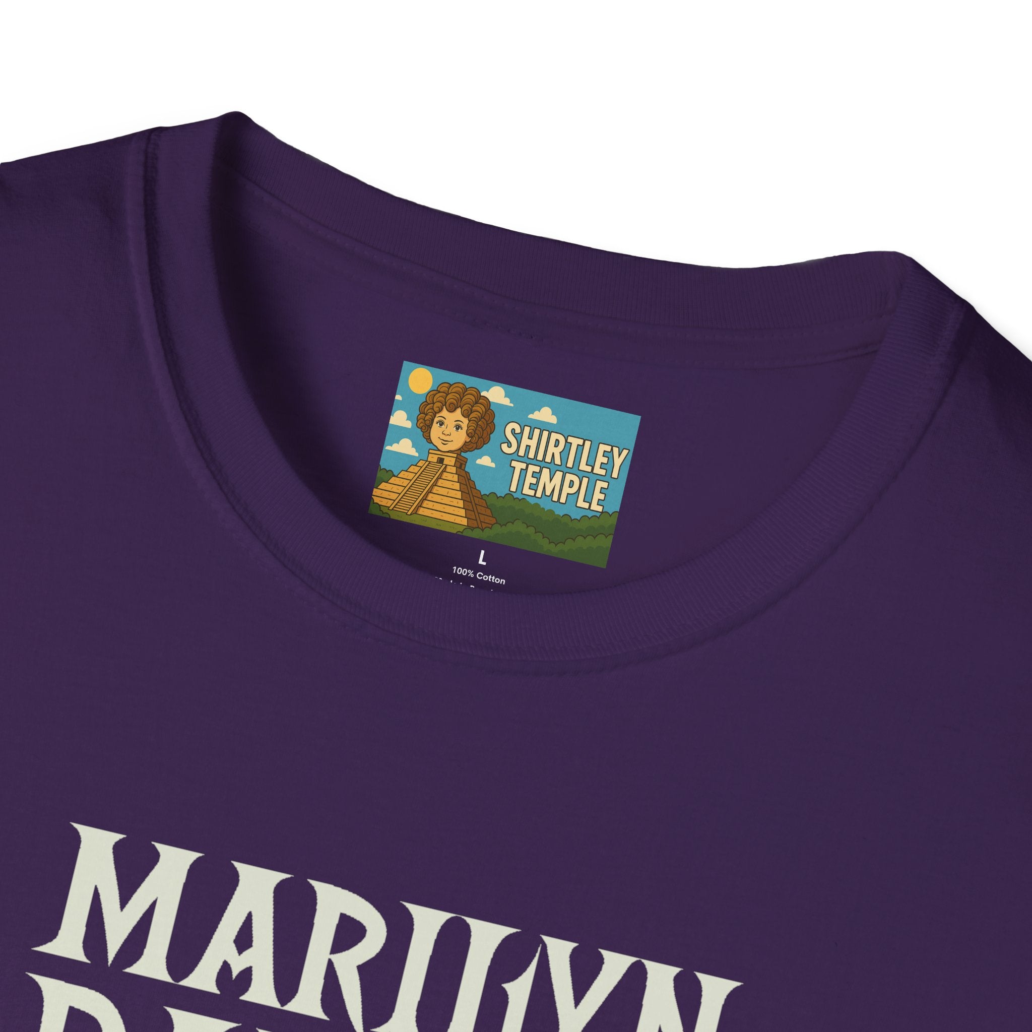 Marilyn Danson Funny Shirt, Mashup Tribute Tee, Parody Comedy Gift, Unisex Softstyle T-Shirt, Marilyn Manson Ted Danson