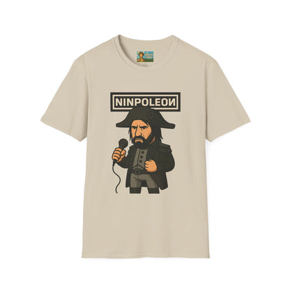 Ninpoleon Funny T-Shirt, Unisex Tee, Napoleon & Trent Reznor Parody Shirt, Nine Inch Nails Mashup Top