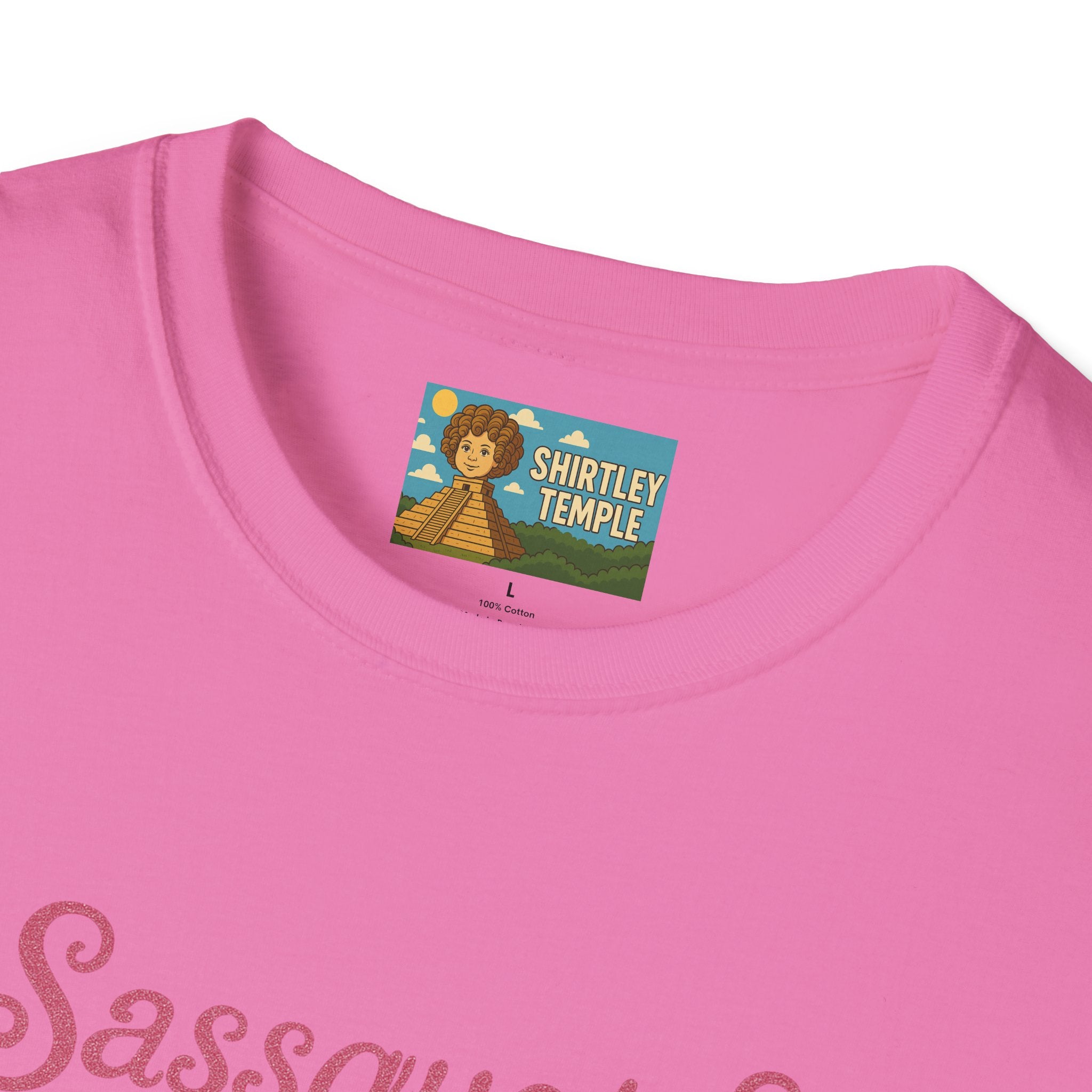 Sassquatch Unisex T-Shirt, Funny Sasquatch Shirt with Sassy Flair, Comedy Parody Tee, Wordplay Design, Bigfoot Graphic Shirt