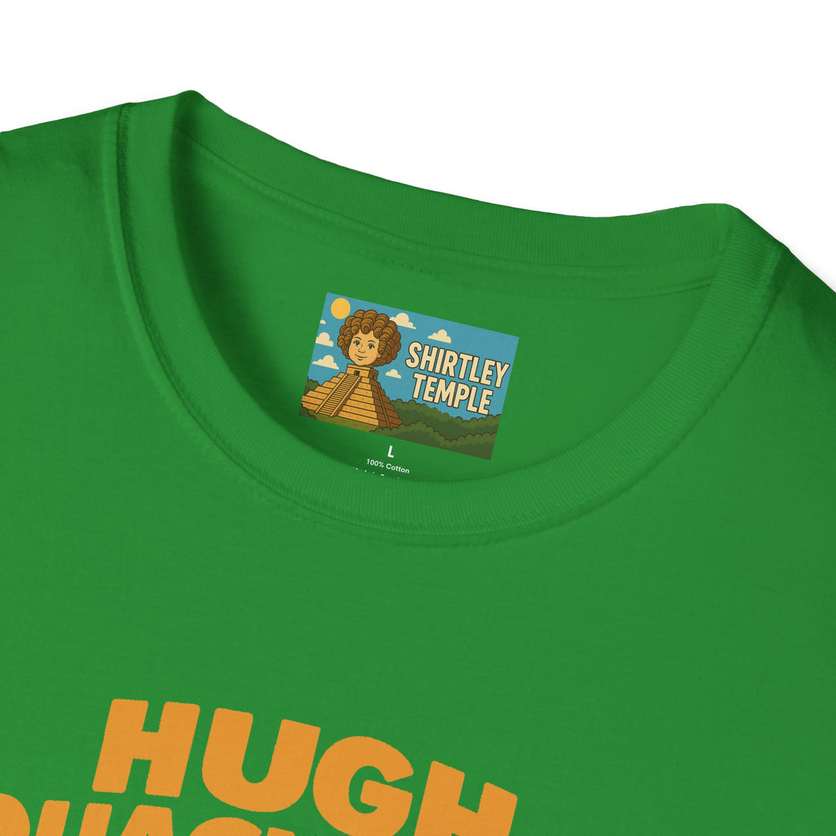 Hugh Quackman Funny Shirt, Parody Apparel, Hugh Jackman Duck Tee, Comedy Tribute, Wordplay Mashup, Unisex Softstyle T-Shirt