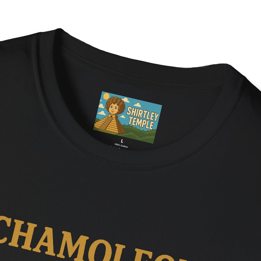 Chamoleon Funny Wordplay Parody Unisex T-Shirt, Napoleon Bonaparte Chameleon Tee Shirt Apparel