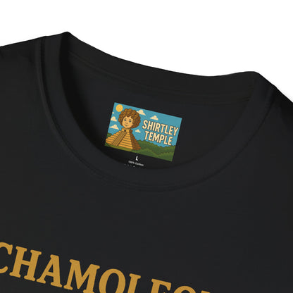 Chamoleon Funny Wordplay Parody Unisex T-Shirt, Napoleon Bonaparte Chameleon Tee Shirt Apparel