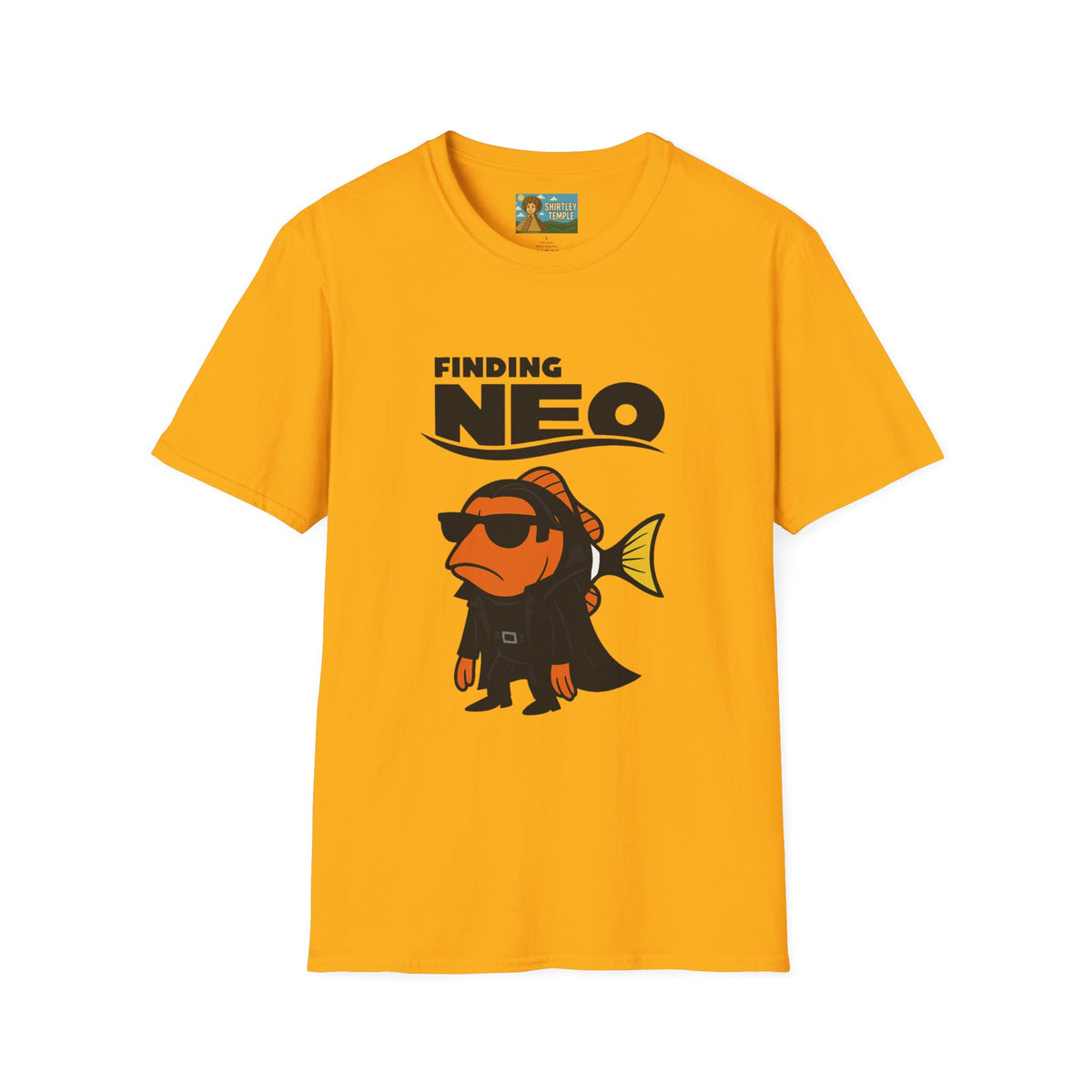 Finding Neo funny mashup shirt matrix and finding nemo