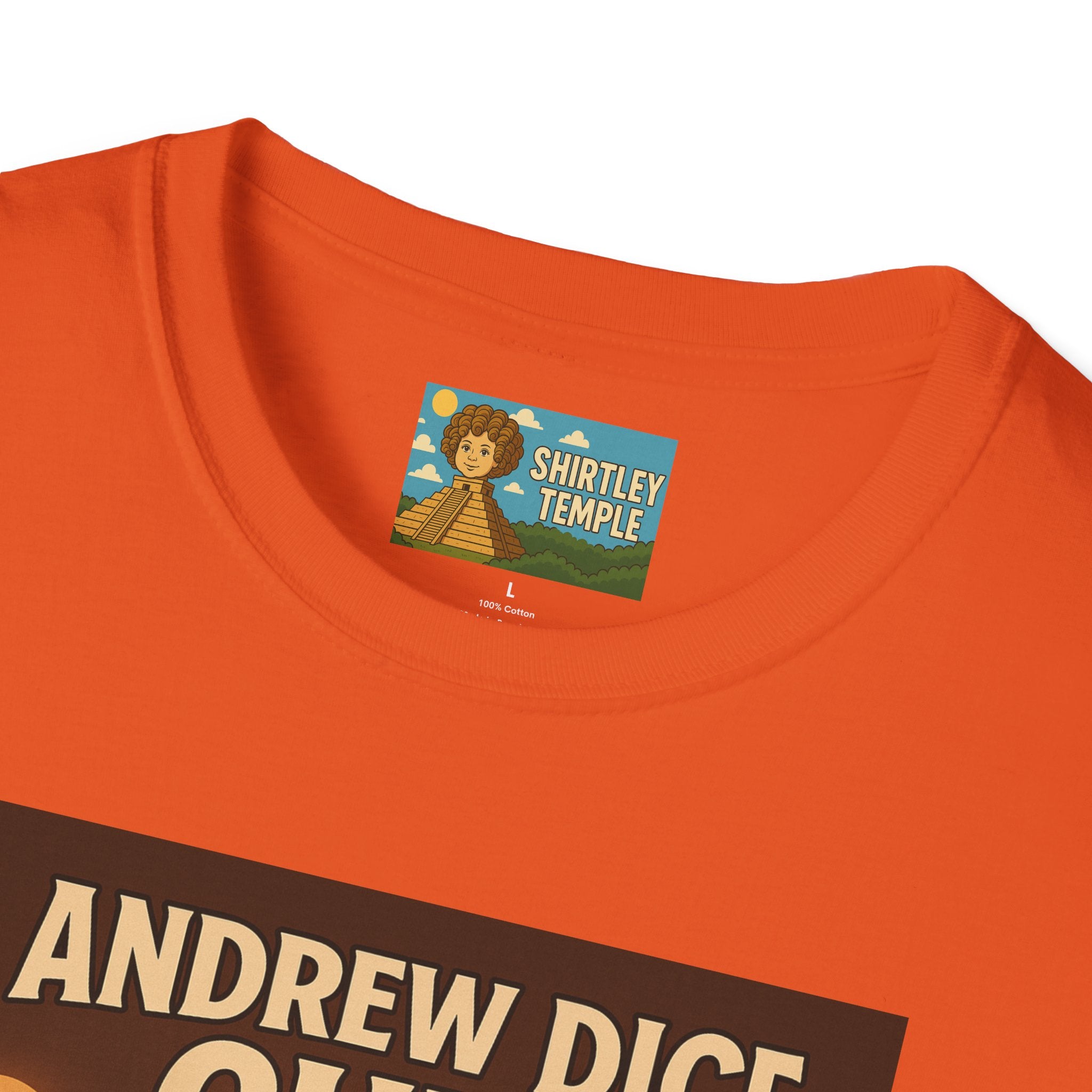 Andrew Dice Cube funny mashup Comedian T-Shirt, Humorous Wordplay Tee, Unisex Softstyle Top