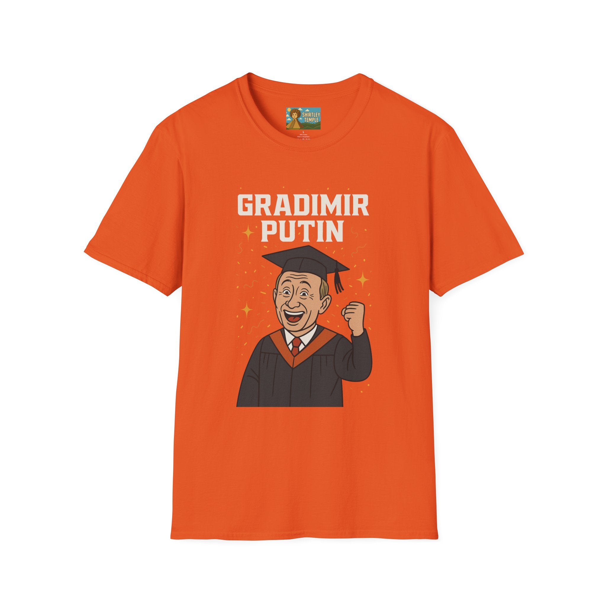 Gradimir Putin funny shirt wordplay vladimir putin graduating