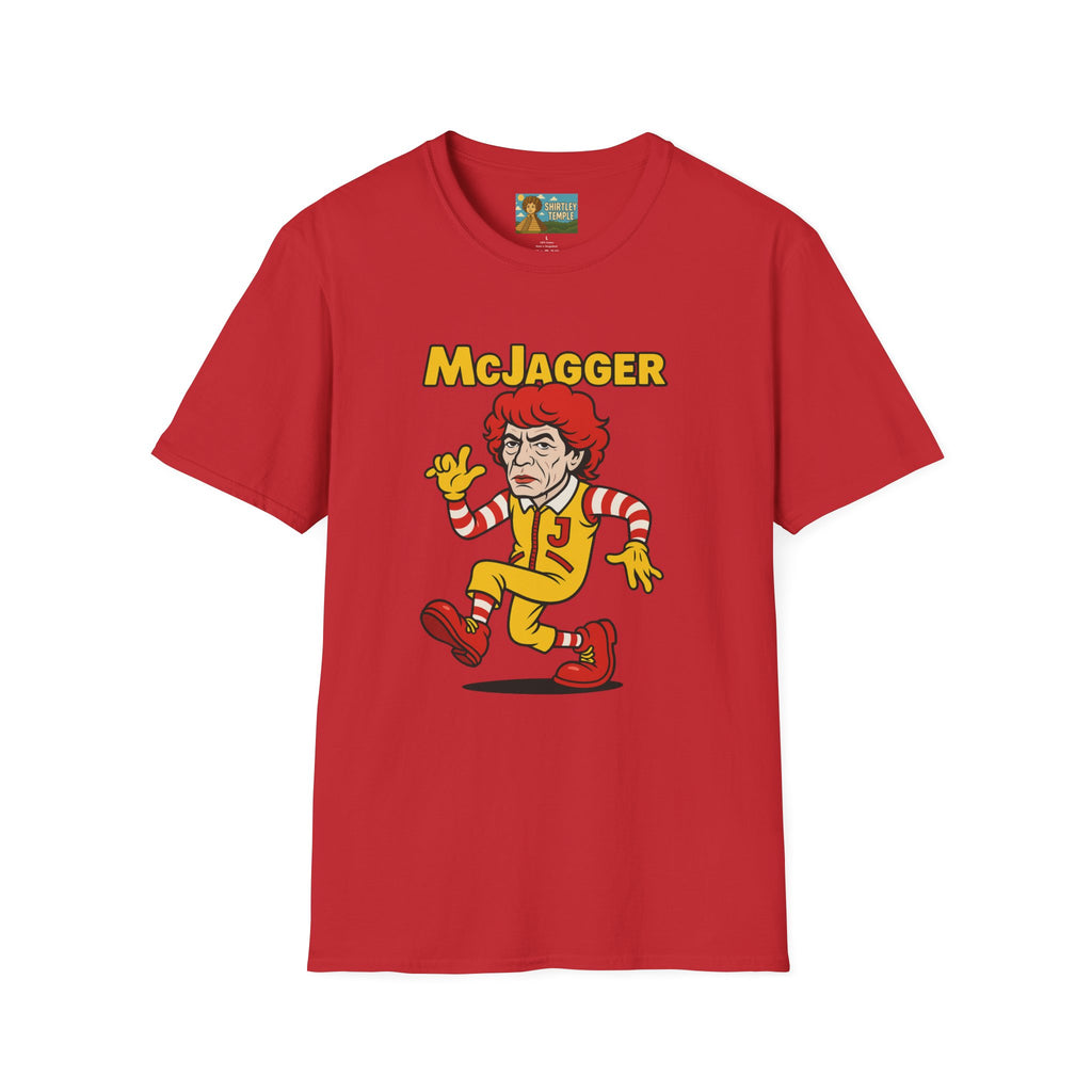 McJagger funny shirt parody tribute wordplay comedy pun