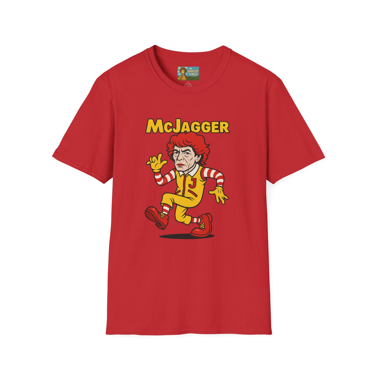 McJagger funny shirt parody tribute wordplay comedy pun