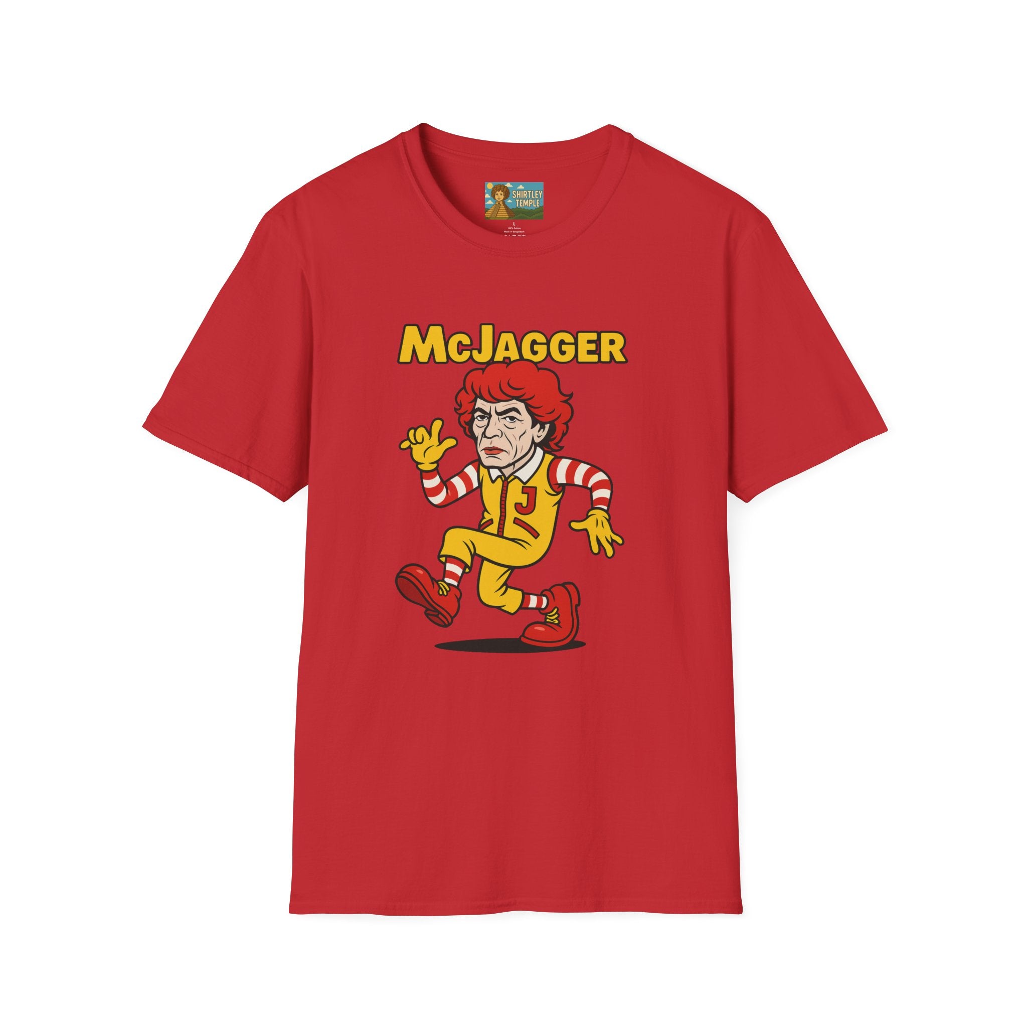 McJagger funny shirt parody tribute wordplay comedy pun