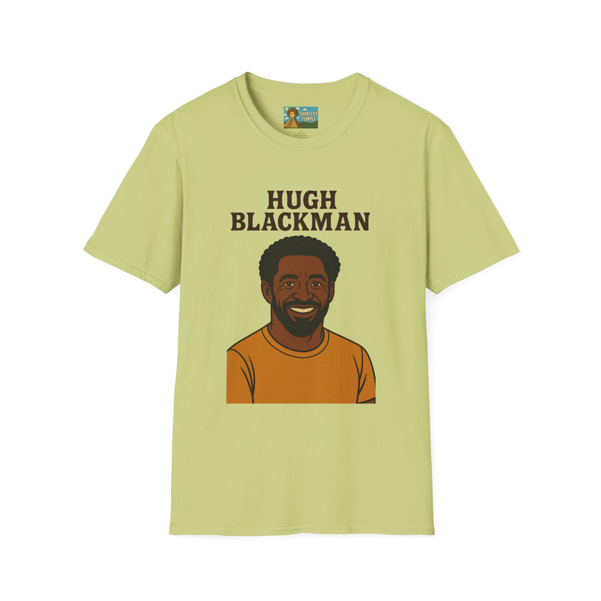Hugh Blackman Parody T-Shirt, Funny Hugh Jackman Darker Person Tee, Comedy Tribute Apparel, Softstyle Unisex Shirt, Gift for Fans